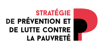 logo stratégie de prévention et de lutte contre la pauvreté